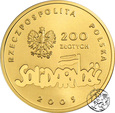 Polska, III RP, 200 złotych, 2005, Solidarność