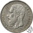 Belgia, 5 franków, 1873