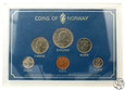 Norwegia, korony, 1980, set