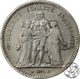 Francja, 5 franków, 1848 A