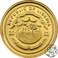 NMS, Liberia, 25 dolarów, 2001, Nostradamus