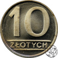 PRL, 10 złotych, 1988- Lustrzanka