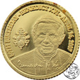 NMS, Wyspy Cooka, 2007, 1 dolar, 80 urodziny Papieża