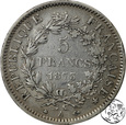 Francja, 5 franków, 1873 A