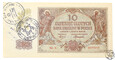 Polska, 10 złotych, 1940 L, stemple