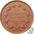 Dania, XIX w., medal, stowarzyszenia artystów w Kopenhadze