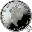 Tuvalu, 1 dolar, 2009, Słynne Bitwy - Bitwa pod Kannami 216 BC