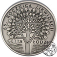 III RP, 20 złotych, 2009, Likwidacji Getta w Łodzi (1)