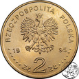 III RP, 2 złote, 1995, 100 lat nowożytnych igrzysk, pozłacane