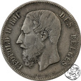 Belgia, 5 franków, 1869