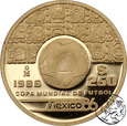 Meksyk, 250 peso, 1986, Mundial 1986, 1/4 uncji