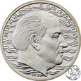 Rosja, ZSRR, medal pamiątkowy, Michaił Gorbaczow, 1989, 5 uncji Ag