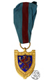 Polska, PRL, odznaka, Złoty Gryf Pomorski 1947