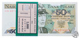 Polska, paczka bankowa, 100 x 50 złotych, 1988 HN