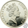 Wyspy Cooka, 50 dolarów,1992, Independence Hall