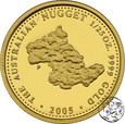 NMS, Australia, 4 dolary, 2005, Nugget