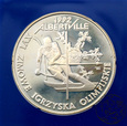 III RP, 200000 złotych, 1991, Albertville narciarz