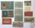 Austria, LOT banknotów - 11 szt