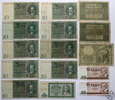 Niemcy, LOT banknotów - 22 szt