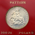 PRL, 200 złotych, 1983, 300 lat. odsieczy Wiedeńskiej PRÓBA 