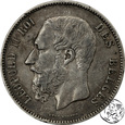 Belgia, 5 franków, 1873