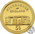 NMS, Wyspy Fidżi, 5 dolarów, 2006, Stonehenge 