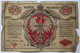Polska, 20 marek polskich, 1916, Generał A