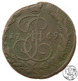 Rosja, 5 kopiejek, 1769, EM