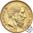 Belgia, 20 franków, 1874