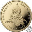 III RP, 100 złotych, 2001, Bolesław III Krzywousty