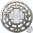Szwecja, odznaka USK, srebro 925