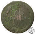 Rosja, 5 kopiejek, 1780, EM