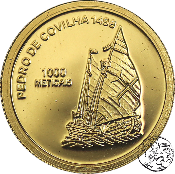 NMS, Mozambik, 1000 Metical, 2003, Pedro de Covilha