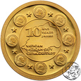 NMS, Niemcy, numizmat, 10 lat euro - Watykan