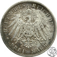 Niemcy, Prusy, 3 marki, 1914