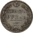 Rosja, rubel, 1837, Mikołaj I