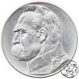 II RP, 5 złotych, 1938, Piłsudski