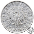 II RP, 5 złotych, 1938, Piłsudski