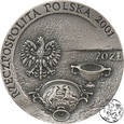 III RP, 20 złotych, 2001, Szlak bursztynowy 