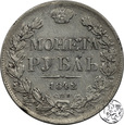 Rosja, rubel, 1842, Mikołaj I