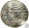 Niemcy, Saksonia, denar, Otto III, 983–1002