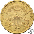 USA, 20 dolarów, 1891 S
