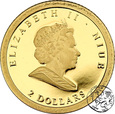 Niue, 2 dolary, 2009, Delfin Długonosy