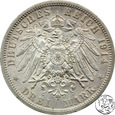 Niemcy, Prusy, 3 marki, 1914