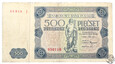 Polska, 500 złotych, 1947 J