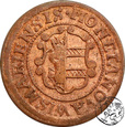 Niemcy, Wismar, 3 pfennig, 1746 F