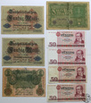 Niemcy, LOT banknotów - 16 szt