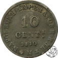 Włochy, 10 centimes, 1810