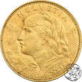 Szwajcaria, 10 franków, 1915 B @