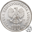 PRL, 100 złotych, 1977, Żubr PRÓBA